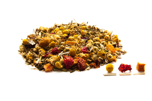 Yellow Mellow Mint Herbal Tea