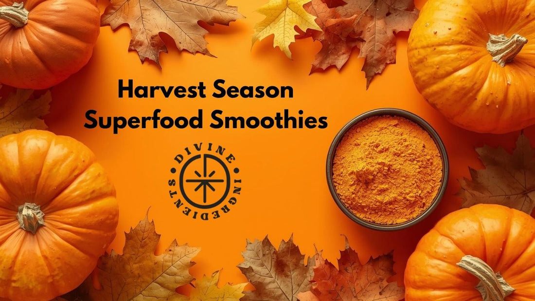 Harvest Season Superfood Smoothies: Fall Flavors Meet Nutrition with Divine Powders