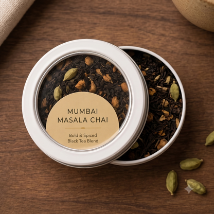 The Chai Edit chai blends styled gift set